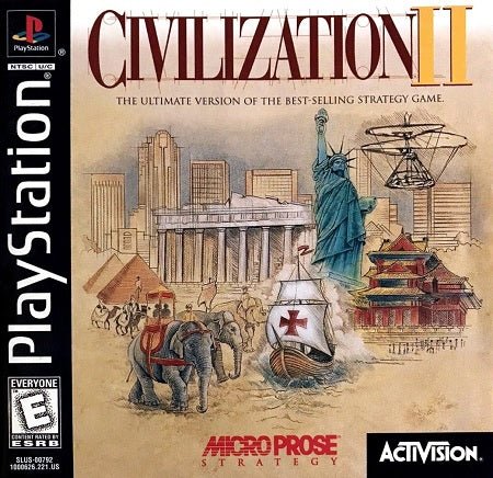 Civilization II Playstation 1 USED - Video Games - Playstation 1
