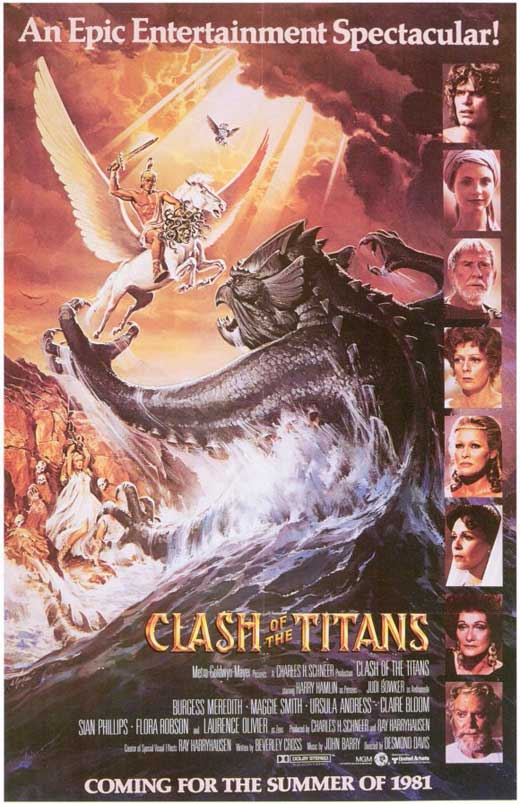 Clash of the Titans Poster 11x17