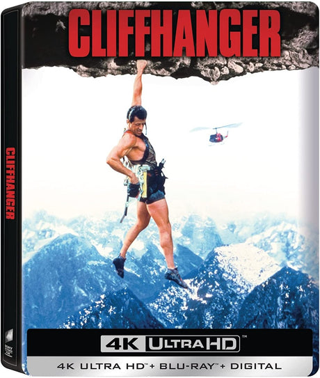 Cliffhanger (4K UHD, 30th Anniversary Steelbook) - New 4K UHD