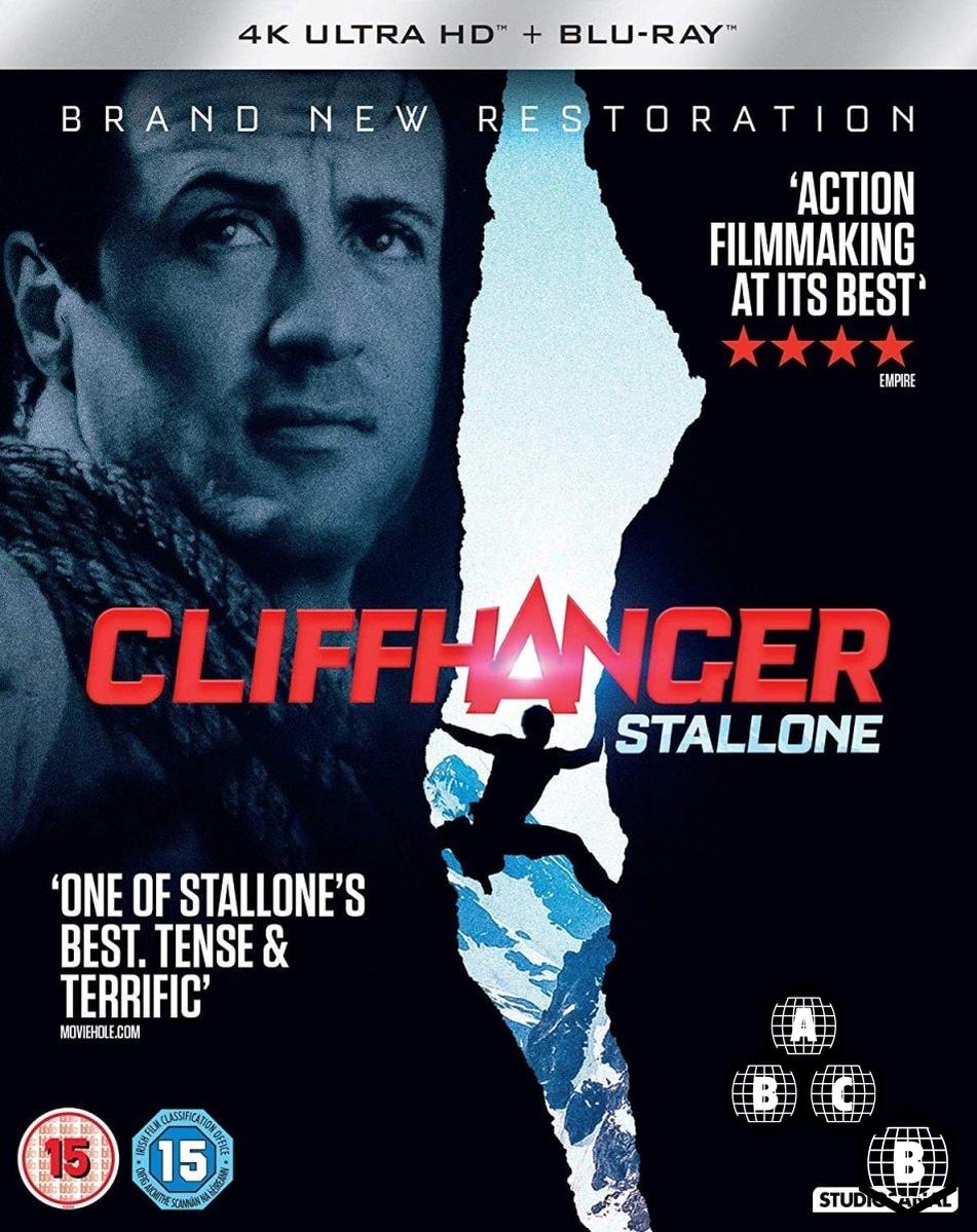 Cliffhanger (4K UHD, Region Free/B) w/SLIP