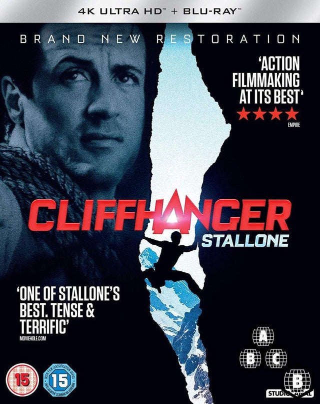 Cliffhanger (4K UHD, Region Free/B) w/SLIP