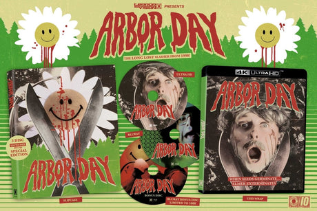CLOSED PRE - ORDER - Arbor Day (4K UHD/Blu - Ray, 3 - Disc Limited Edition) w/SLIP - New 4K UHD