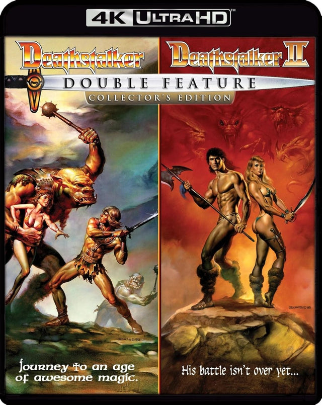 CLOSED PRE - ORDER - Deathstalker / Deathstalker II (4K UHD) - New 4K UHD