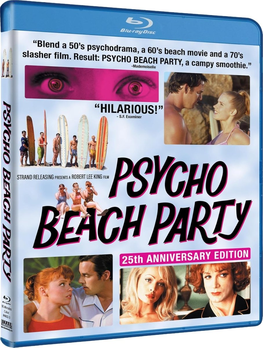 CLOSED PRE - ORDER - Psycho Beach Party (25th Anniversary Edition) - New Blu - Ray