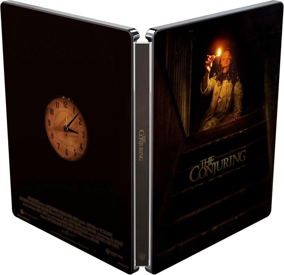 CLOSED PRE - ORDER - The Conjuring (4K UHD, UK Limited Edition Steelbook, Region Free) - New 4K UHD