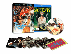 CLOSED PRE - ORDER - The Golden Voyage of Sinbad (Limited Edition w/Lenticular Hardcase, Region Free) - New Blu - Ray