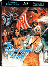 CLOSED PRE - ORDER - The Golden Voyage of Sinbad (Limited Edition w/Lenticular Hardcase, Region Free) - New Blu - Ray