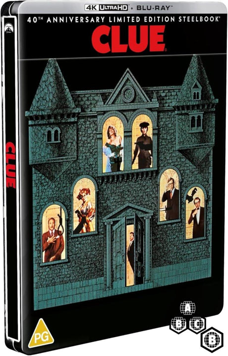 Clue (4K UHD, UK LE Steelbook, Region Free/B) - New 4K UHD
