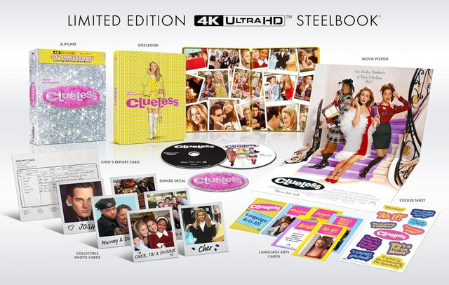 Clueless (4K UHD, UK Limited Collector's Edition Steelbook, Region Free/B) - New 4K UHD