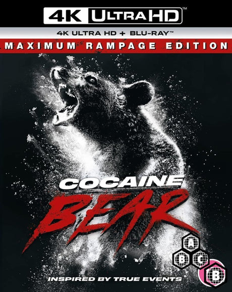 Cocaine Bear (4K UHD, Region Free/B) w/SLIP