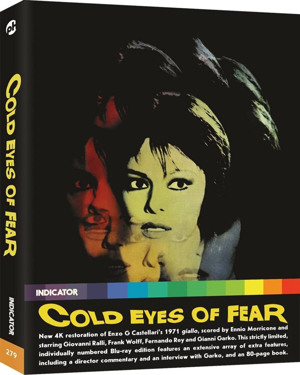 Cold Eyes of Fear (Blu - Ray, US Limited Edition) - New Blu - Ray