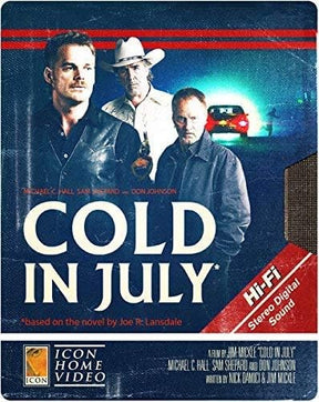 Cold in July (Limited Edition Steelbook, Region B) - New Blu - Ray