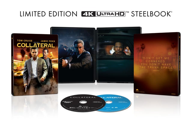 Collateral (4K UHD, Limited Edition Steelbook) *SEE NOTE* - New 4K UHD
