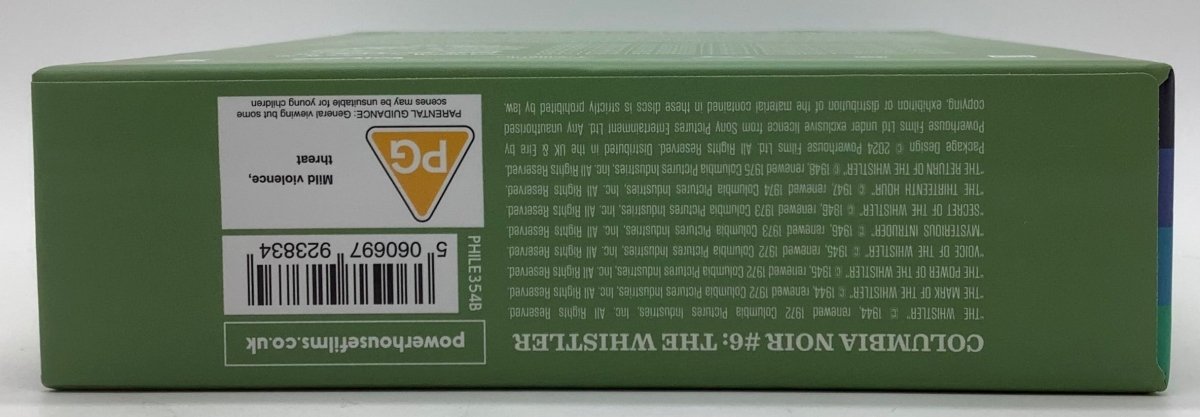Columbia Noir #6 - The Whistler (Limited Edition, Region B) USED