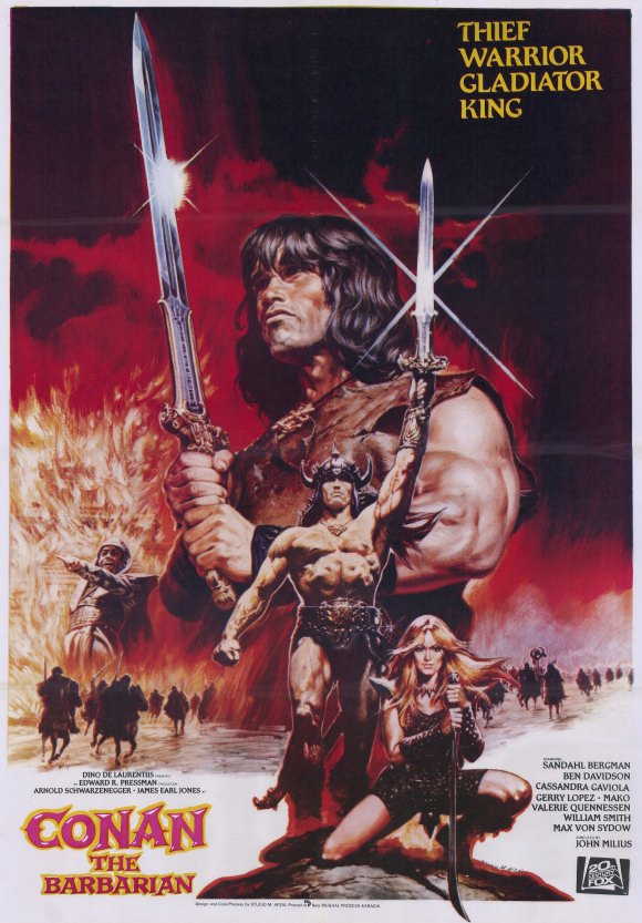 Conan the Barbarian Poster 11x17