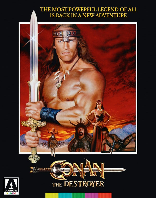Conan The Destroyer (Blu - Ray, Limited Edition) *see note* - New Blu - Ray