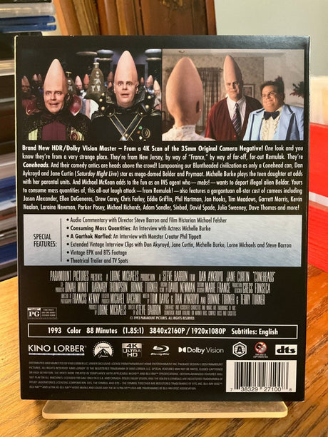 Coneheads (4K UHD) w/SLIP USED