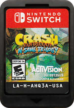 Crash Bandicoot N. Sane Trilogy Nintendo Switch LOOSE - Video Games - Nintendo Switch