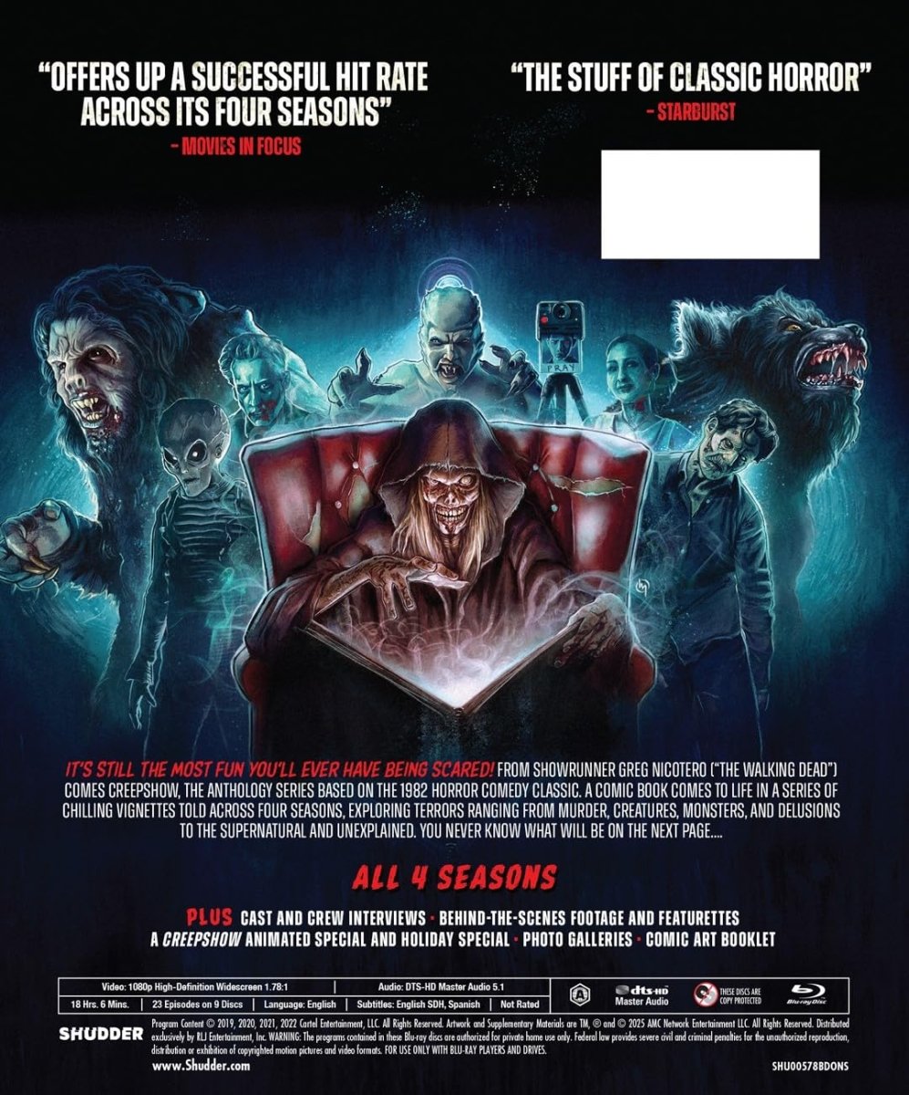 Creepshow: The Complete Series - New Blu - Ray