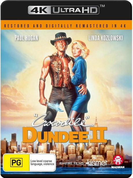 Crocodile Dundee II (4K UHD, Region Free)