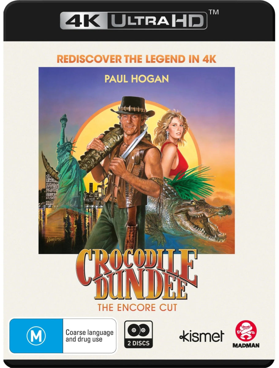 Crocodile Dundee: The Encore Cut (4K UHD, Limited Hardbox Edition, Region Free)