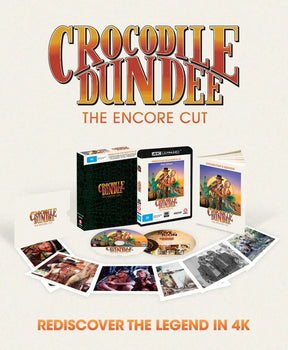 Crocodile Dundee: The Encore Cut (4K UHD, Limited Hardbox Edition, Region Free)