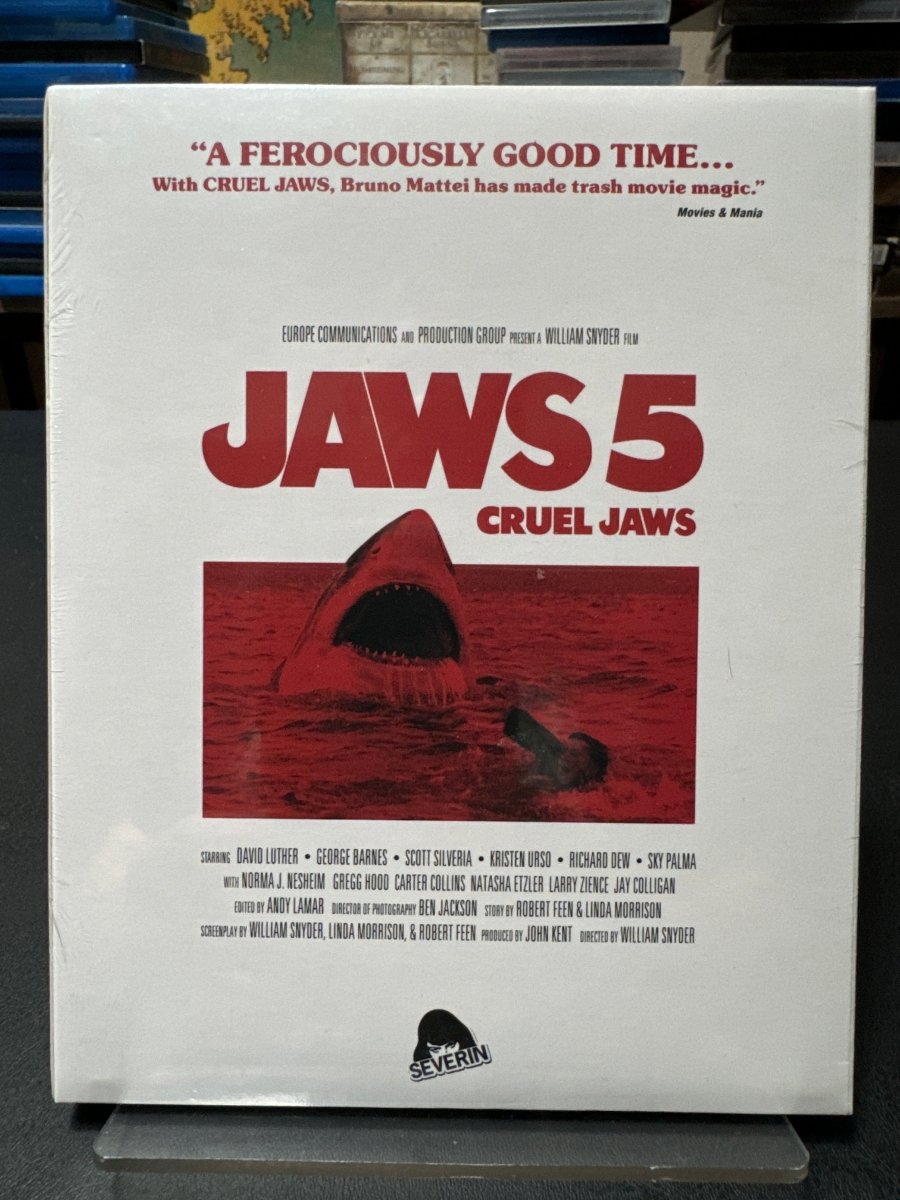 Cruel Jaws (w/Jaws 5 Slipcover!) - New Blu - Ray