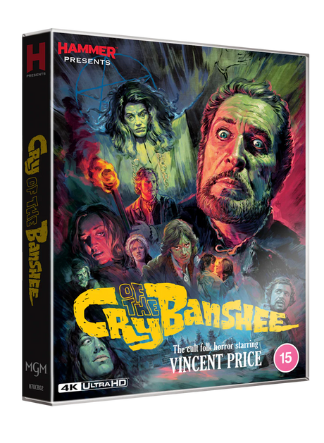 Cry of the Banshee (4K UHD, Limited Edition, Region Free) w/SLIP