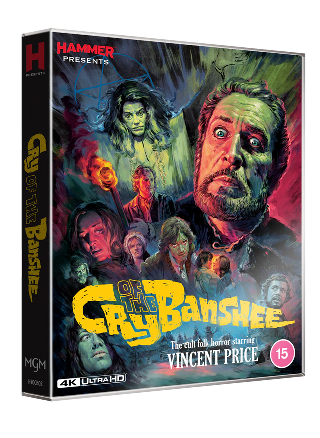 Cry of the Banshee (4K UHD, Limited Edition, Region Free) w/SLIP