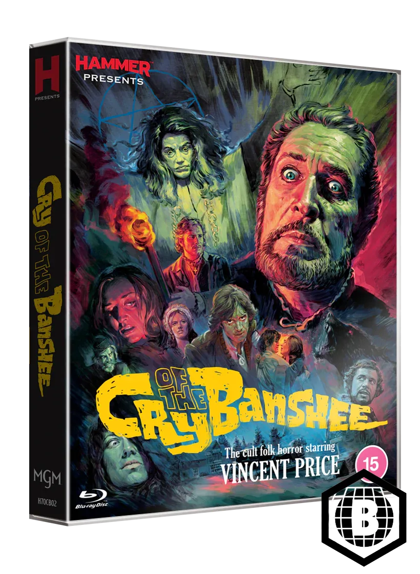 Cry of the Banshee (Blu-ray, Limited Edition, Region B) w/SLIP