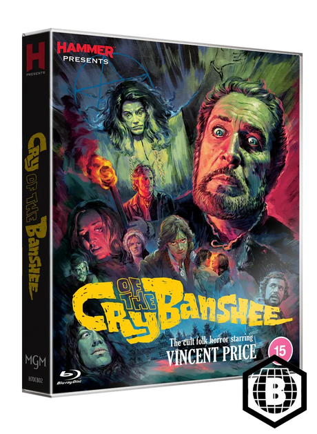 Cry of the Banshee (Blu-ray, Limited Edition, Region B) w/SLIP