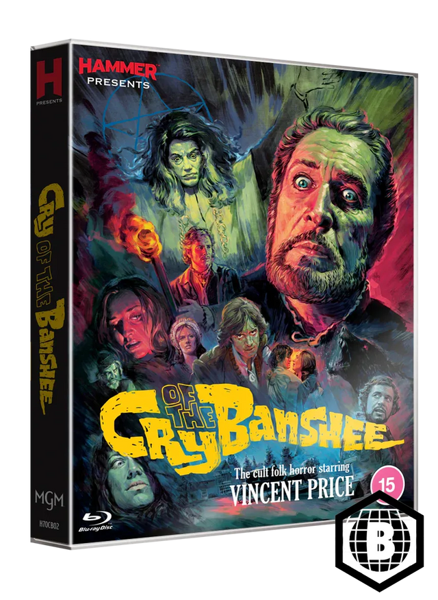 Cry of the Banshee (Blu-ray, Limited Edition, Region B) w/SLIP
