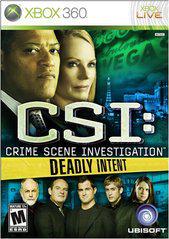 CSI: Crime Scene Investigation: Deadly Intent XBOX 360 USED - Video Games - XBOX 360