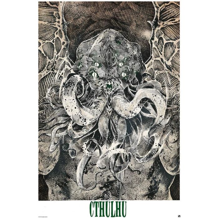 CTHULHU Poster PICKUP ONLY - Posters/Stickers/Art