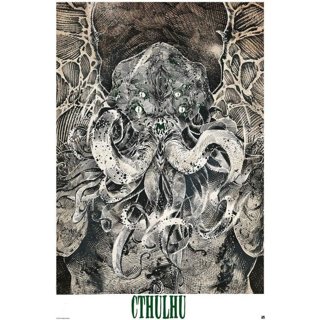CTHULHU Poster PICKUP ONLY - Posters/Stickers/Art