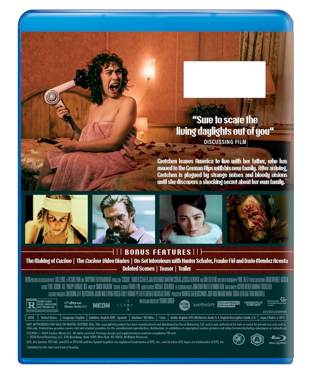 Cuckoo - New Blu - Ray