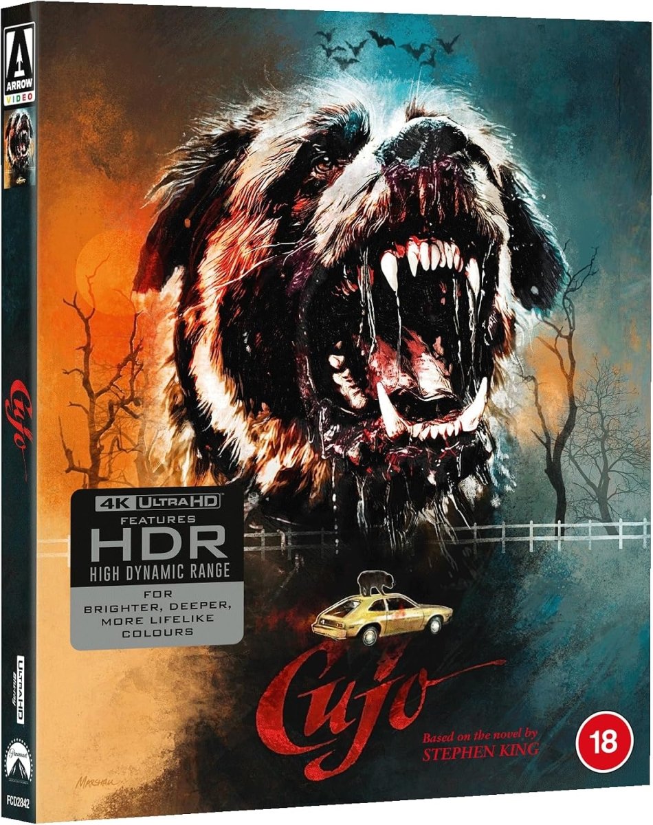 Cujo (4K UHD, Arrow UK Limited Edition, Region Free/B)