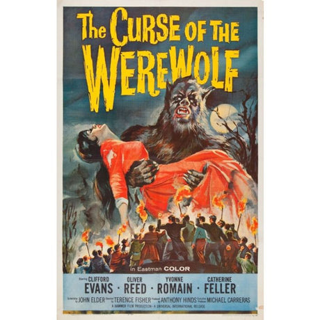 Curse of the Werewolf Poster PICKUP ONLY