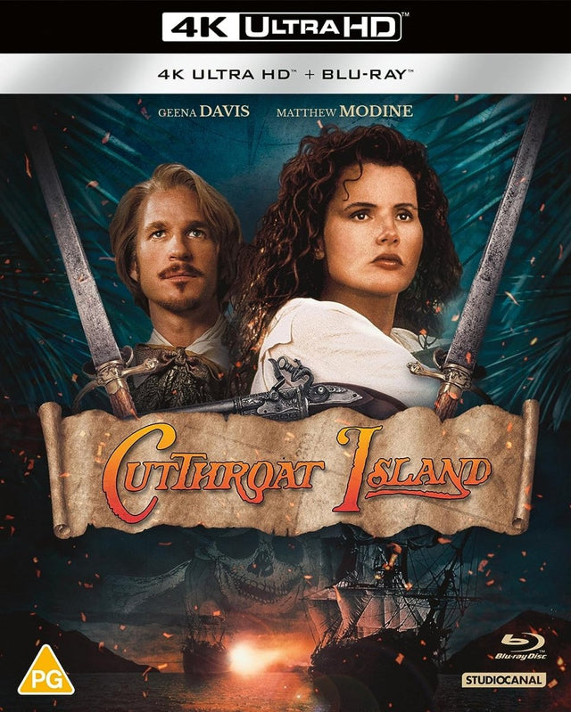 Cutthroat Island (4K UHD, Region Free/B) - New 4K UHD