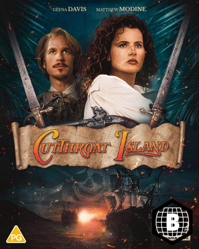 Cutthroat Island (Blu-Ray, Region B) w/SLIP