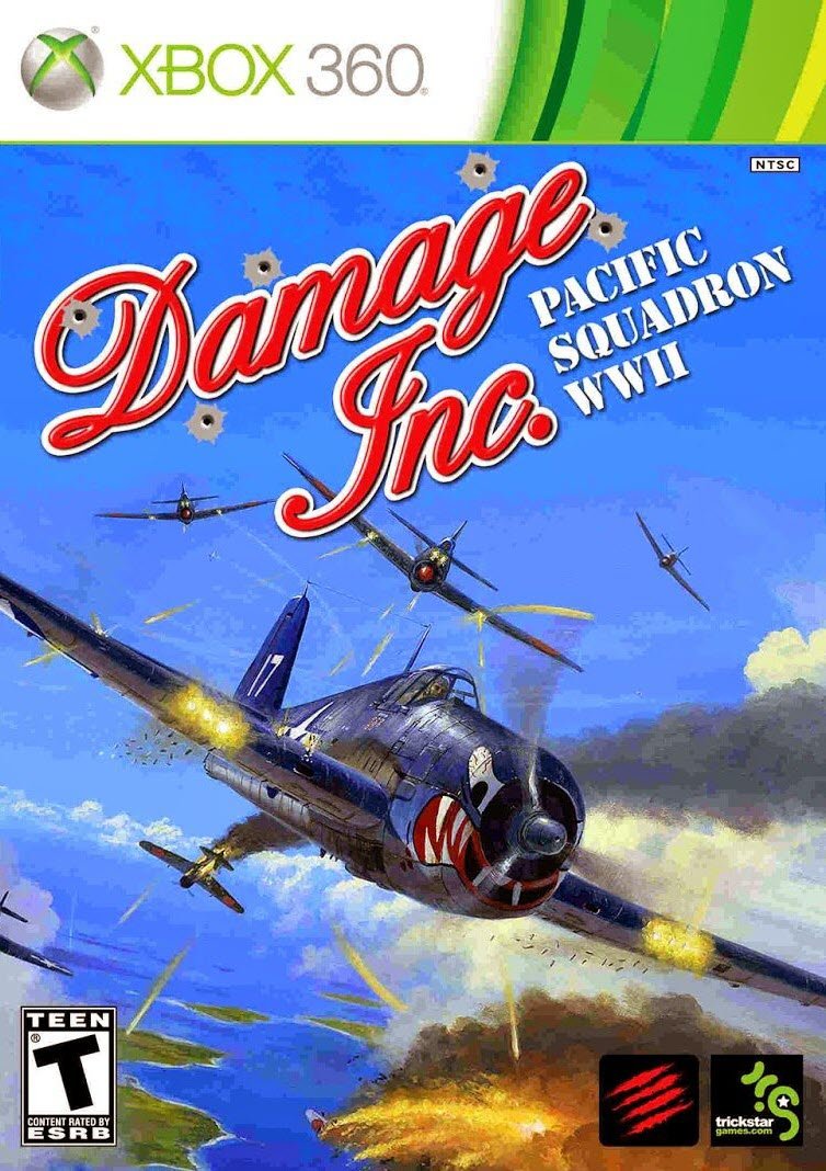 Damage Inc.: Pacific Squadron WWII XBOX 360 USED - Video Games - XBOX 360