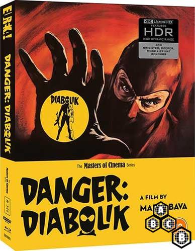 Danger: Diabolik (4K UHD, Eureka Limited Edition, Region Free/B) - New 4K UHD