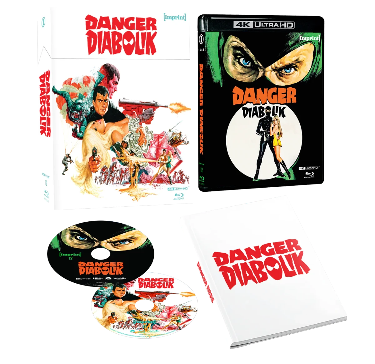 Danger: Diabolik (4K UHD, Imprint Limited Edition, Region Free)