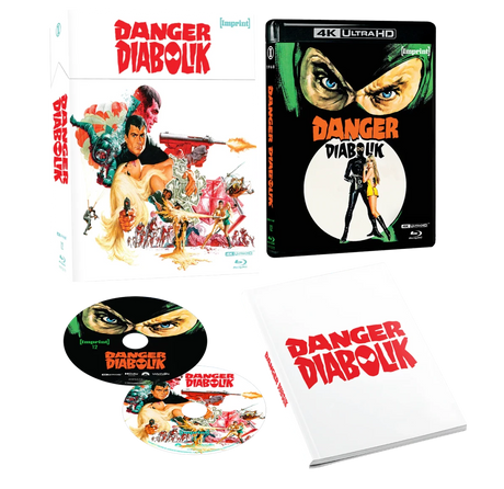 Danger: Diabolik (4K UHD, Imprint Limited Edition, Region Free)