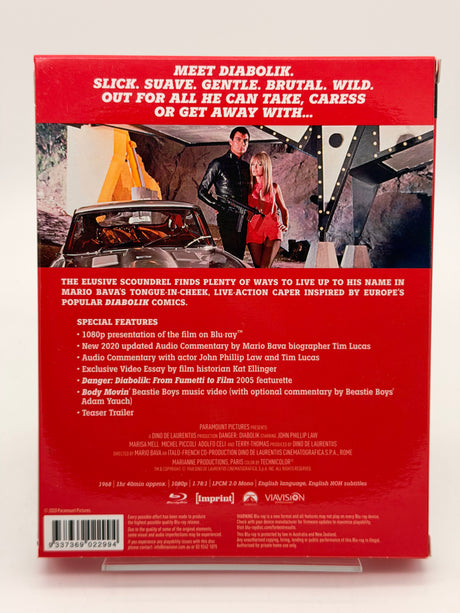 Danger Diabolik W/SLIP (REGION FREE) USED