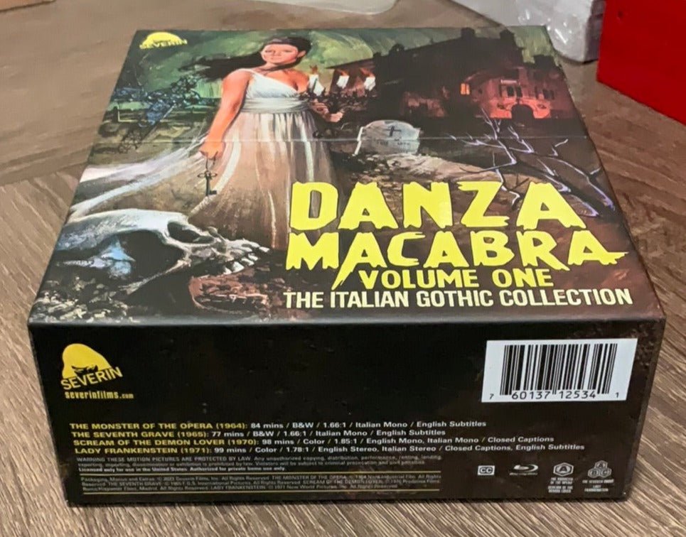 Danza Macabra Volume One: The Italian Gothic Collection USED - Used Blu - Ray