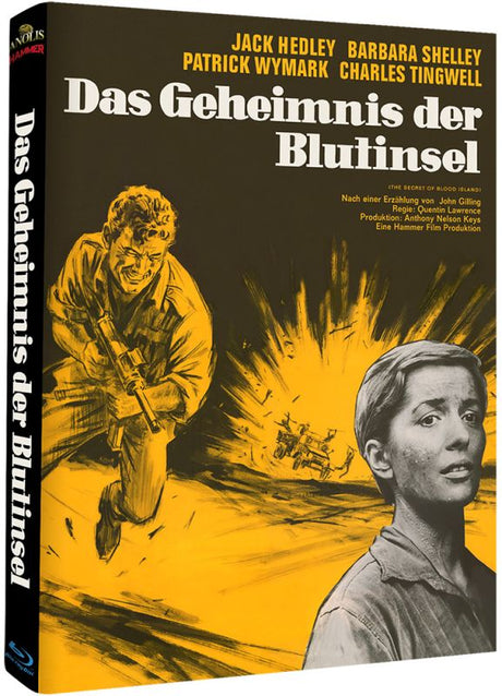 Das Geheimnis der Blutinsel aka The Secret of Blood Island (LE Mediabook, Region B) Cover A - New Blu-Ray