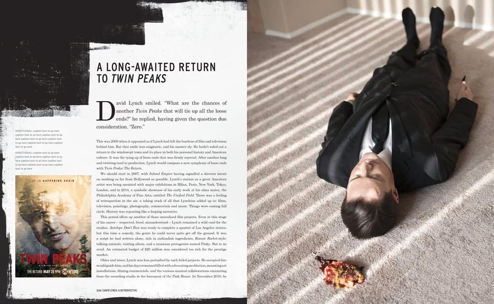 David Lynch: A Retrospective (HC) - Books