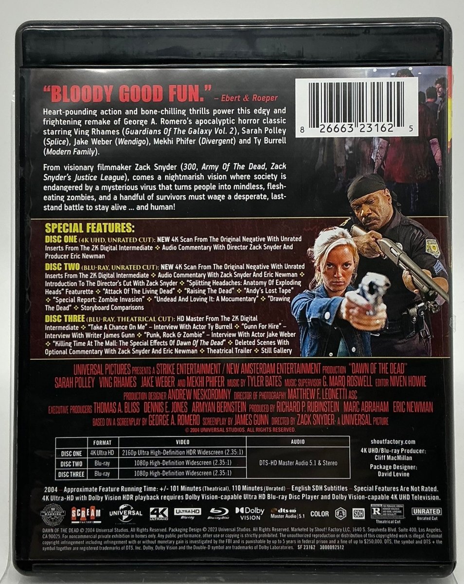 Dawn of the Dead (2004, 4K UHD Collector's Edition) w/SLIP USED