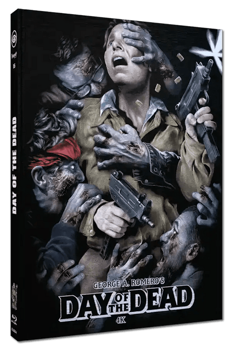 Day of the Dead (4K UHD, Cinestrange Limited Edition Padded Mediabook, Region Free/B) Cover A - New 4K UHD